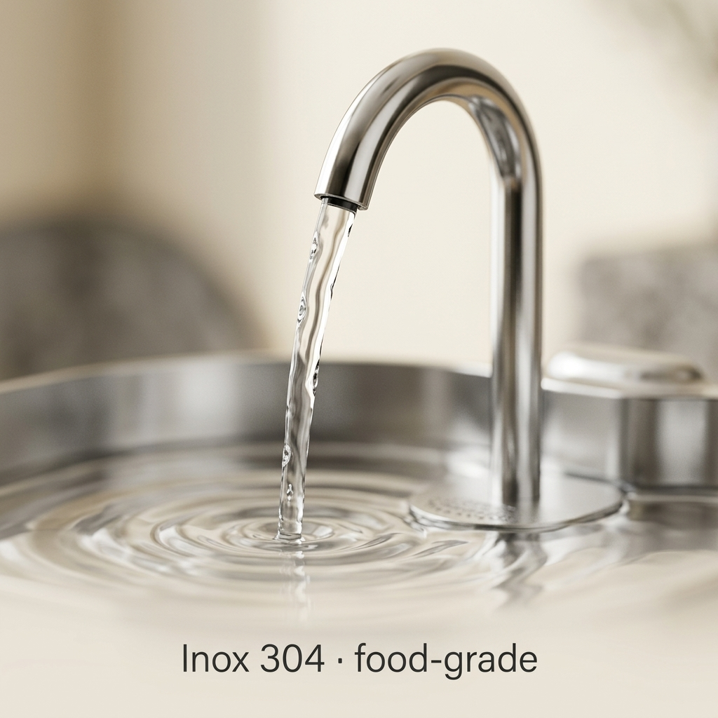 Fontaine à eau inox 2,2 L pour Chat et Chien